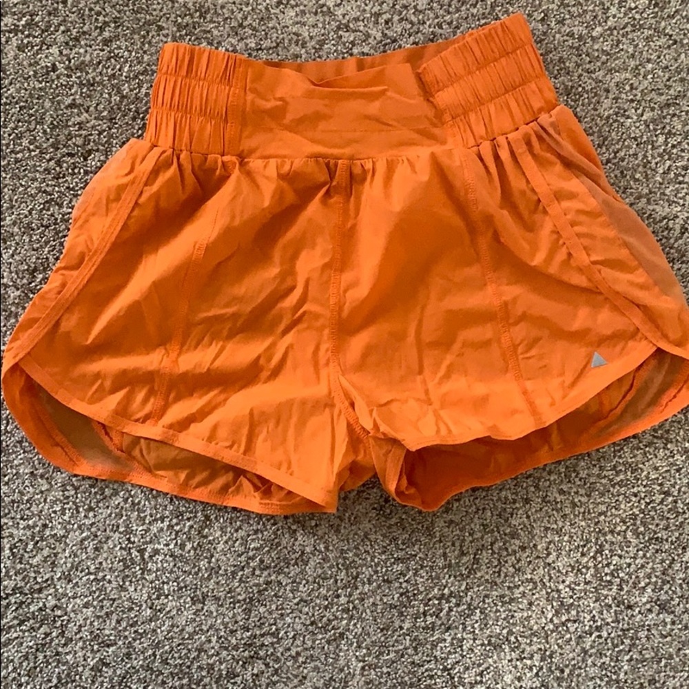 Vitality (balance athletics) orange shorts